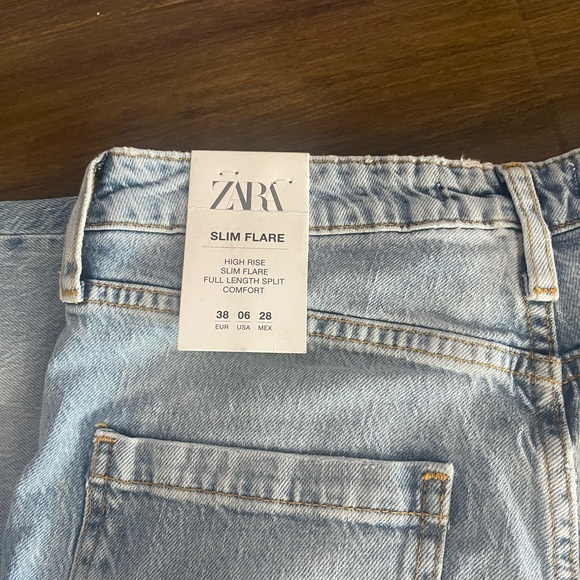 Zara high rise stretch ripped Jeans - Picture 13 of 15